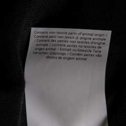 Pre Owned RED Valentino Black Wool Bow And Scalloped Detail Top L