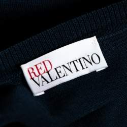 RED Valentino Multicolor Cotton Anchor Printed Sweater XL