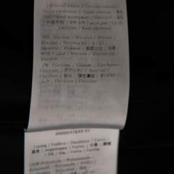 Pre Owned RED Valentino Black Crepe Lace Detail Ruffle Hem Dress XS