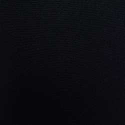 Pre Owned RED Valentino Black Jacquard Knit Sleeveless Dress M