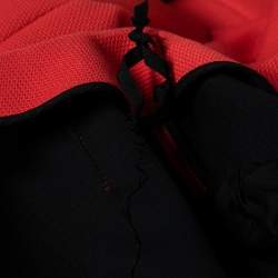 RED Valentino Coral Pique Bow Detail  Coat  M