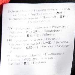 Pre Owned RED Valentino Coral Pink Pique Bow Detail Jacket L