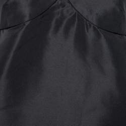 Pre Owned RED Valentino Black Synthetic Bow-Back Baby Doll Top M