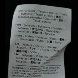 Pre Owned RED Valentino Black Synthetic Bow-Back Baby Doll Top M