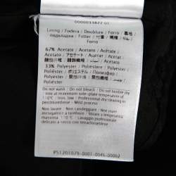 RED Valentino Black Crepe Flared Hem Mini Skirt M