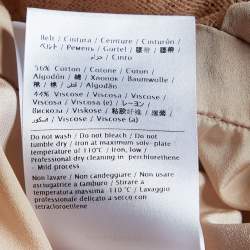 Pre Owned RED Valentino Light Pink Tulle D'Espirit Midi Dress M