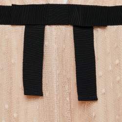 Pre Owned RED Valentino Light Pink Tulle D'Espirit Midi Dress M