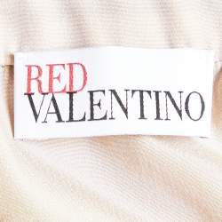 Pre Owned RED Valentino Light Pink Tulle D'Espirit Midi Dress M