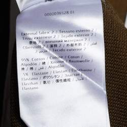 Pre Owned RED Valentino Olive Green Monkey Print Jersey T-Shirt M