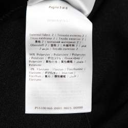 Pre Owned RED Valentino Black Knit Ruffled Sleeves Midi Dress L