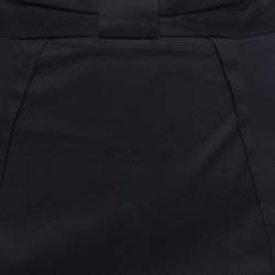 Pre Owned RED Valentino Black Cotton Midi Skirt S