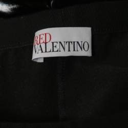 RED Valentino Black Faux Leather Leggings XS