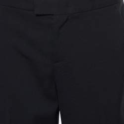 Pre Owned RED Valentino Black Wool Blend Wide Leg Culottes S