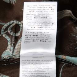 Pre Owned RED Valentino Myosotis Flora & Fauna Brocade Shift Dress S