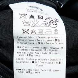 Pre Owned RED Valentino Black Chiffon & Lace Trim Off Shoulder Maxi Dress M