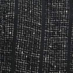 RED Valentino Black Tweed Button Front Jacket L