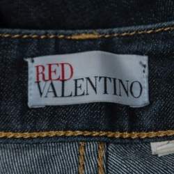 RED Valentino Navy Blue Denim Skinny Jeans M