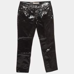 RED Valentino Black Synthetic Detailed Pocket Trouser M