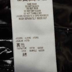 RED Valentino Black Synthetic Detailed Pocket Trouser M