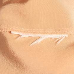 Pre Owned RED Valentino Pink Tulle Trim Chiffon Blouse M