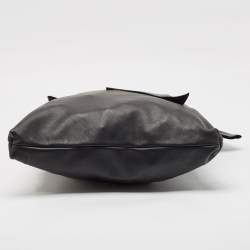 Pre Owned RED Valentino Black Leather Bow Tote