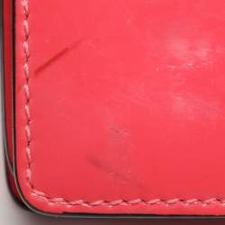 RED Valentino Red Patent Leather Bow Clutch Bag