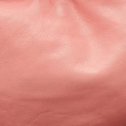 RED Valentino Coral Pink Leather Bow Hobo