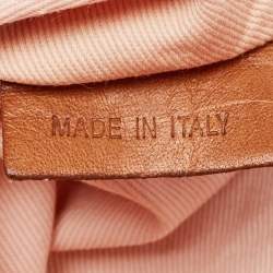 RED Valentino Coral Pink Leather Bow Hobo
