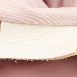 RED Valentino Beige Leather Bow Fold Over Chain Shoulder Bag