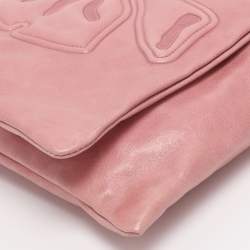 Pre Owned RED Valentino Pink Leather Bow Crossbody Bag