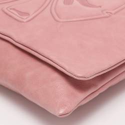 Pre Owned RED Valentino Pink Leather Bow Crossbody Bag