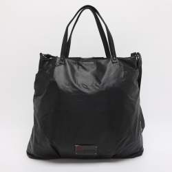 Pre Owned RED Valentino Bow Black Nylon Tote