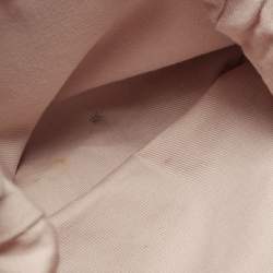 Pre Owned حقيبة هوبو جلد زهري بفِيُونكة ريد فالنتينو