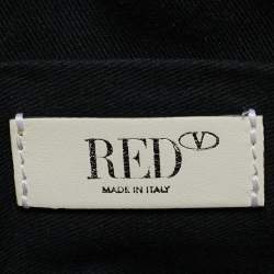 مملوكة مسبقًا RED Valentino x Puma Blue/White Perforated Leather Camera Shoulder Bag