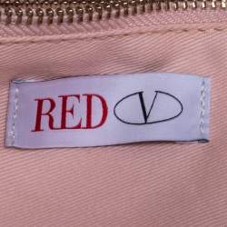 RED Valentino Lace Daisy Bow Chain Clutch