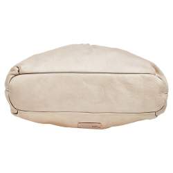 RED Valentino Beige Leather Bow Frame Satchel