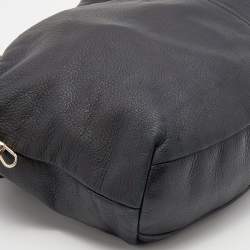 RED Valentino Black Leather Bow Tote 