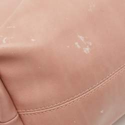 RED Valentino Old Rose Leather Bow Tote
