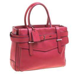 Reed Krakoff Rosewood Pink Leather Boxer Satchel