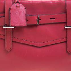 Reed Krakoff Rosewood Pink Leather Boxer Satchel