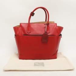 Pre Owned Reed Krakoff Red Leather Atlantique Tote