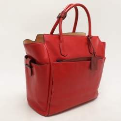 Pre Owned Reed Krakoff Red Leather Atlantique Tote