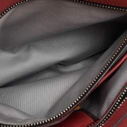 Pre Owned Reed Krakoff Red Leather Medium Boxer Tote