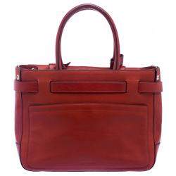 Reed Krakoff Red Leather Medium Boxer Tote