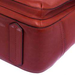 Reed Krakoff Red Leather Medium Boxer Tote