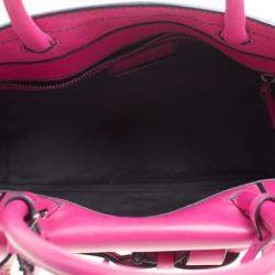 Reed Krakoff Magenta Leather Boxer Tote