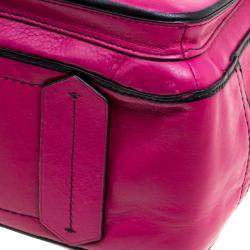 Reed Krakoff Magenta Leather Boxer Tote