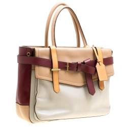 Pre Owned Reed Krakoff Multicolor Leather Boxer Tote