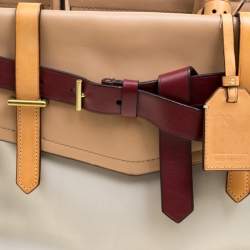 Pre Owned Reed Krakoff Multicolor Leather Boxer Tote