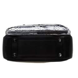 Pre Owned Reed Krakoff Multicolor Exotic Skin, Canvas and Leather Boxer Tote